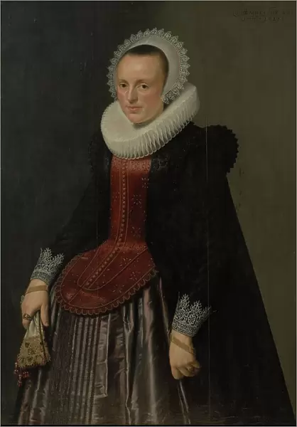 Portrait of a Lady, 1621. Creators: Nicolaes Eliasz Pickenoy, Michiel van Mierevelt