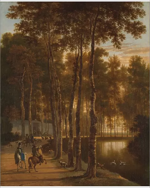 The Avenue of Birches, 1660-1685. Creator: Jan Hackaert