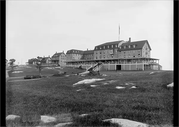 Oceanic Hotel and cottages, Star Island, Isles of Shoals, N.H. between 1900 and 1906. Creator: Unknown