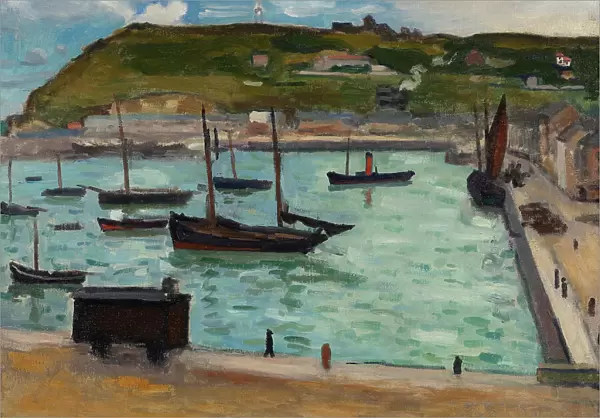 Le Port de Fécamp, 1906. Creator: Marquet, Pierre-Albert (1875-1947)