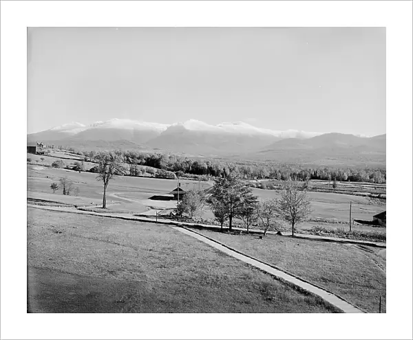 Presidential Range from Waumbek Hall, Jefferson, White Mountains, (c1900?). Creator: Unknown