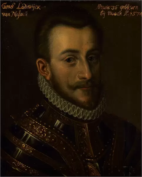 Portrait of Lodewijk (1538-74), Count of Nassau, c.1609-c.1633. Creator: Unknown