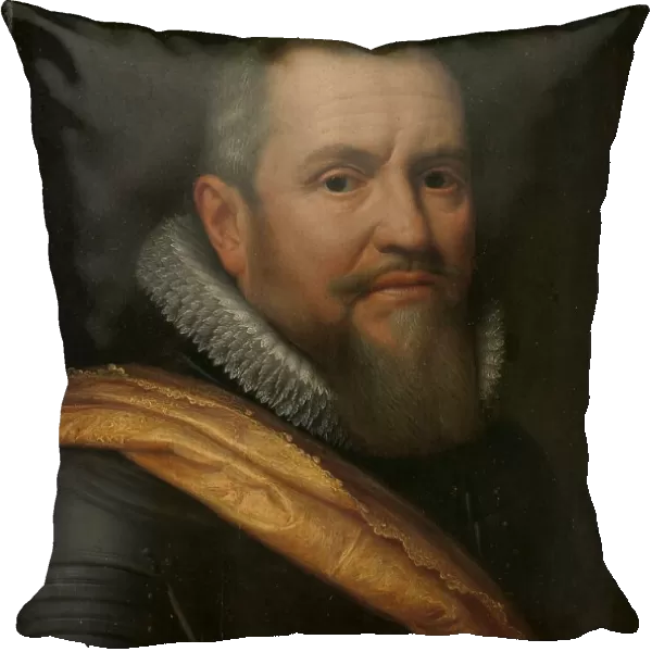 Portrait of Willem Lodewijk (1560-1620), Count of Nassau, Nicknamed in Frisian... 1609. Creator: Workshop of Michiel Jansz van Mierevelt