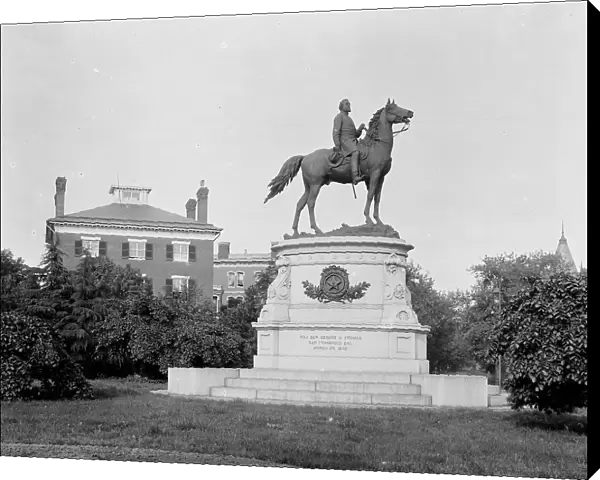 Thomas Statue, Washington, D.C. between 1880 and 1897. Creator: William H. Jackson