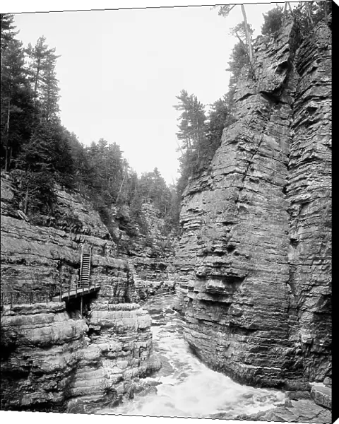 Hell Gate and Jacob's Ladder, Ausable Chasm, between 1900 and 1910. Creator: Unknown