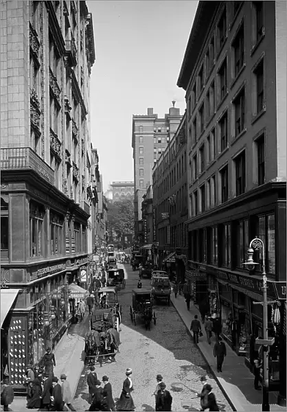 Bromfield Street, Boston, Mass. between 1900 and 1910. Creator: Unknown