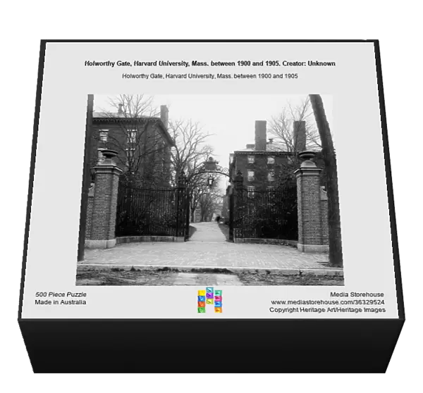 Holworthy Gate, Harvard University, Mass. between 1900 and 1905. Creator: Unknown