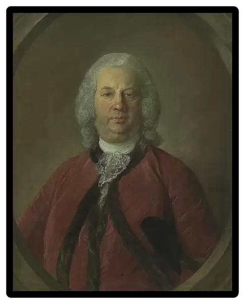 Portrait of Frederik Hansen de Liliendal, Danish Consul at Bordeaux, 1767-1769. Creator: Jean-Baptiste Perronneau