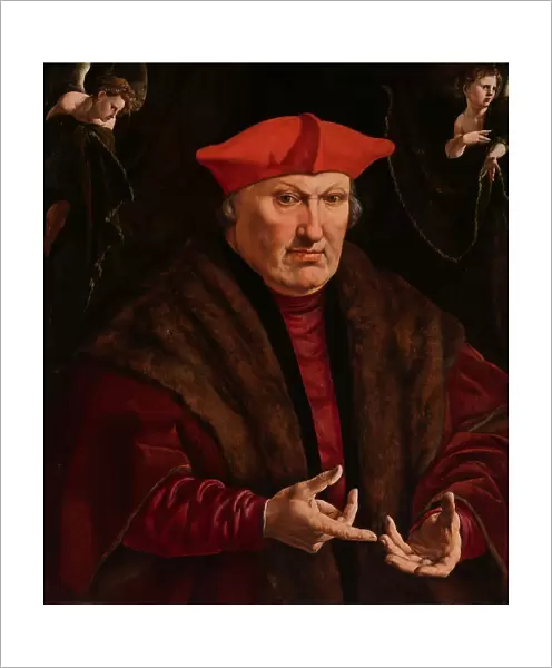 Portrait of Erard de la Marck, c.1528-c.1530. Creator: Jan Cornelisz Vermeyen