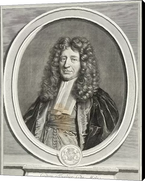 Gédéon Berbier du Metz, c1700. Creator: Gerard Edelinck