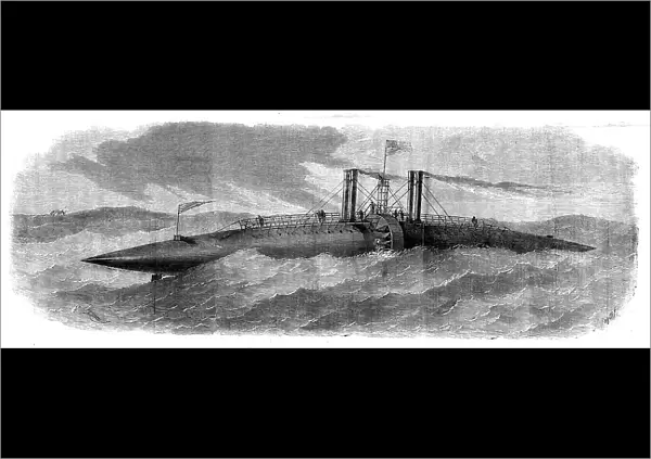 The Winans Ocean Steamer as she will appear at sea, 1858. Creator: Smyth
