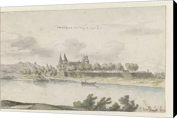 View of Fort Navagne, Limburg, 1670. Creator: Josua de Grave