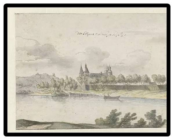 View of Fort Navagne, Limburg, 1670. Creator: Josua de Grave