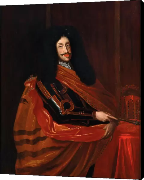 Portrait of Emperor Leopold I (1640-1705), um 1700. Creator: Anonymous
