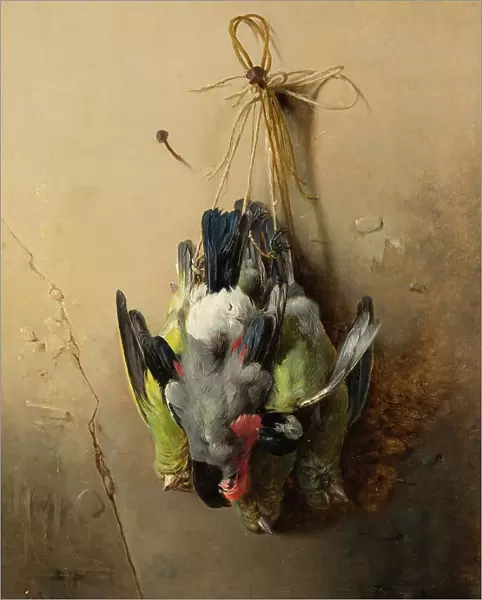 Small Table Birds, 1894. Creator: Theodor Lundh