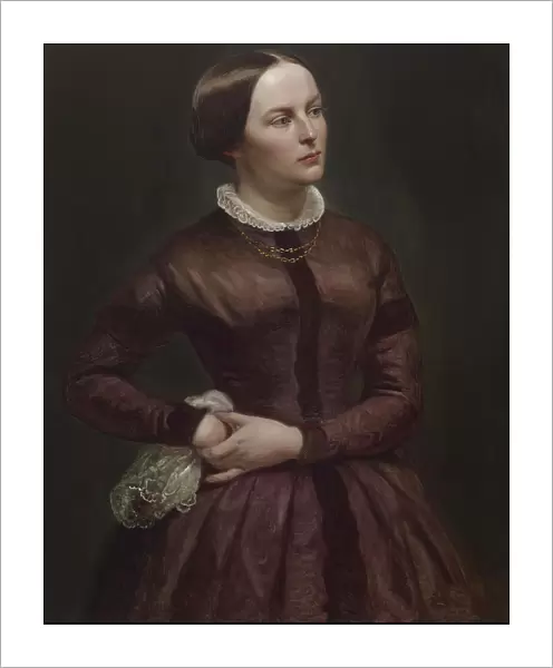 Portrait of Mary Buckler Woodville in Historical Costume, c1847. Creator: Carl Ferdinand Sohn