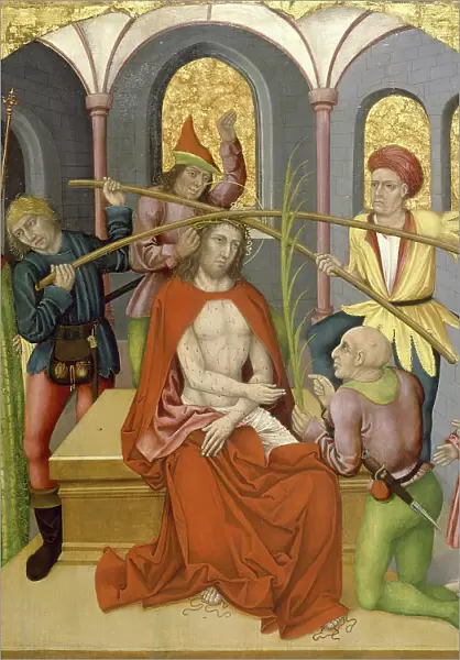 Altarpiece with the Passion of Christ: Christ Mocked, c1480-1495. Creator: Unknown