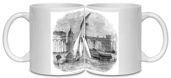 The Royal London Yacht Club Match, 1858. Creator: Unknown