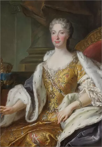 Unknown Princess, c18th century. Creator: Louis Michel Vanloo