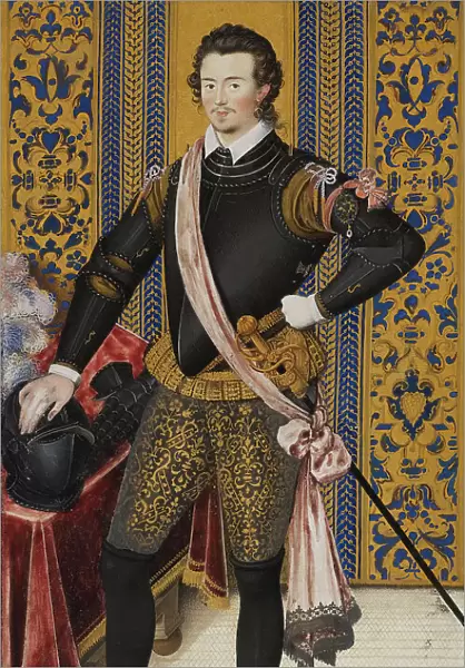 Sir Robert Dudley, Duke of Northumberland, c1600. Creator: Nicholas Hilliard