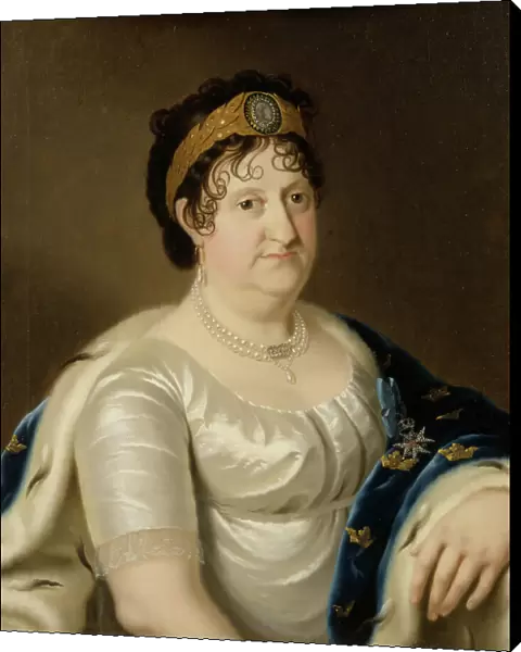 Sofia Albertina, 1753-1829, Princess of Sweden, c1790. Creator: Anon