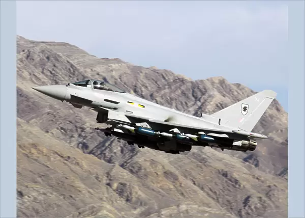 Typhoon Aircraft Armed with Paveway IV