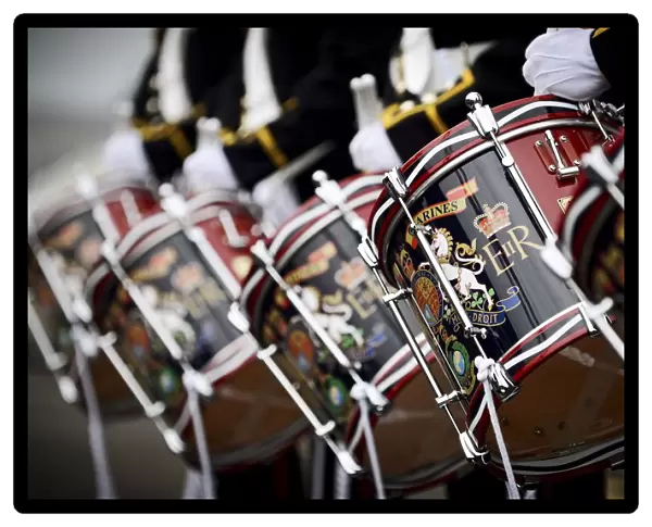 Drums of the Royal Marines Band Service