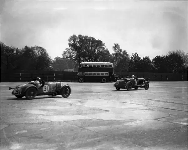 1931 JCC Double 12 hour race. Brooklands, Great Britain. 8-9 May 1931. R. C