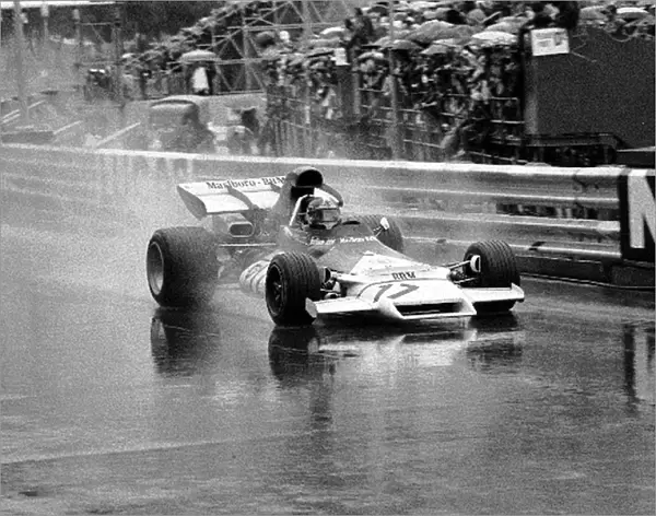 Formula One World Championship: Winner Jean Pierre Beltoise BRM P160B, his first GP victory