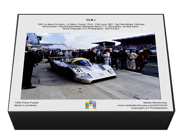 91LM e. 1991 Le Mans 24 hours.. Le Mans, France