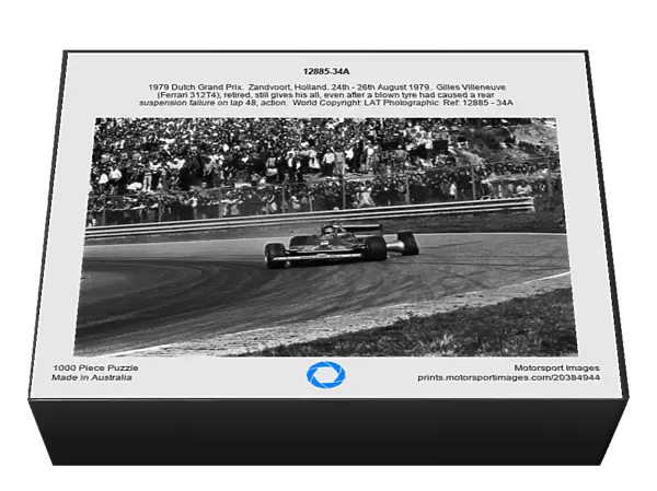 12885-34A. 1979 Dutch Grand Prix.. Zandvoort, Holland
