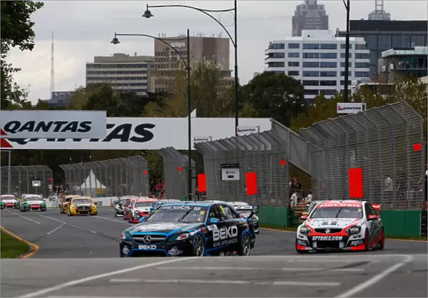 SBL4857. 2014 V8 Supercars.. Albert Park, Melbourne, Australia.