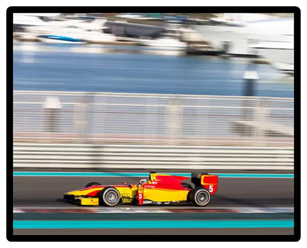 F80P5106. 2014 GP2 Series Test 1. Yas Marina Circuit, Abu Dhabi, UAE.