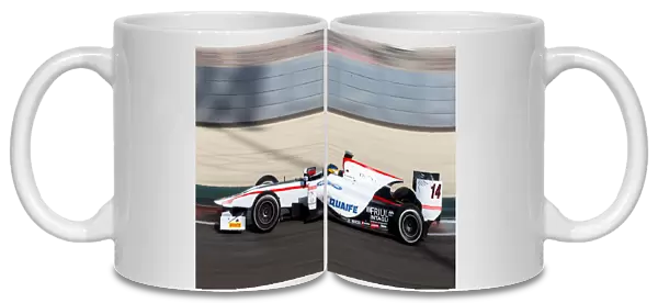 F80P4803. 2014 GP2 Series Test 1. Yas Marina Circuit, Abu Dhabi, UAE.