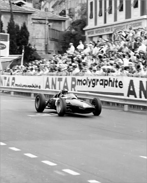 1963 Monaco Grand Prix. Ref-19096. World ©LAT Photographic