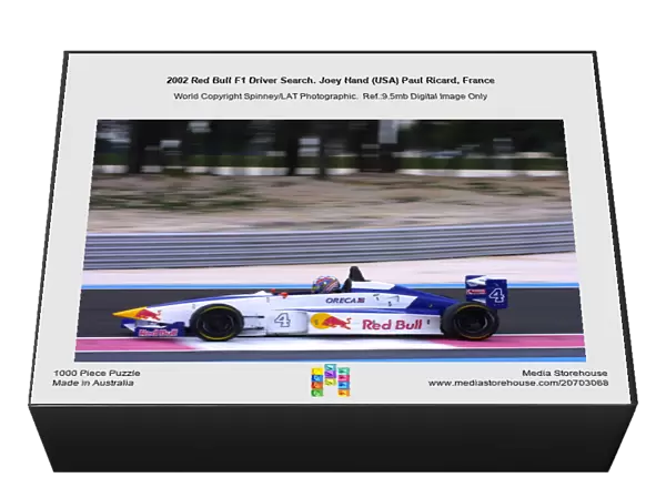2002 Red Bull F1 Driver Search. Joey Hand (USA) Paul Ricard, France