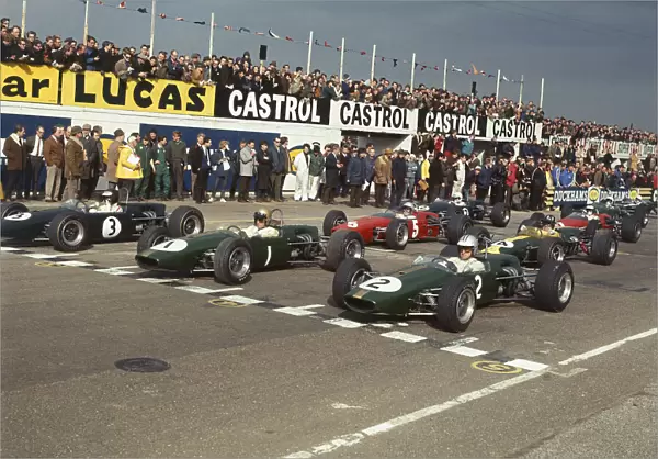 1967 European Formula 2 Championship. Guards 100. Snetterton, Great Britain