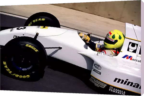 1993 SOUTH AFRICAN GP. Christian Fittipaldi, Minardi Ford