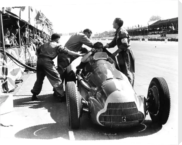 1950 British Grand Prix. Silverstone, England. 11-13 May 1950