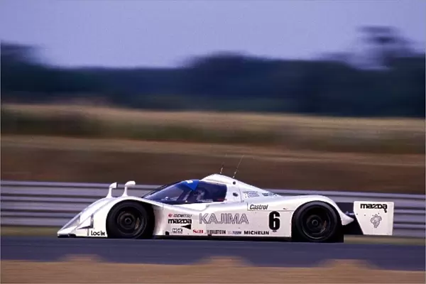 Le Mans 24 Hours: Maurizio Sandro Sala  /  Takashi Yorino  /  Yojiro Terada Mazda MXR-01