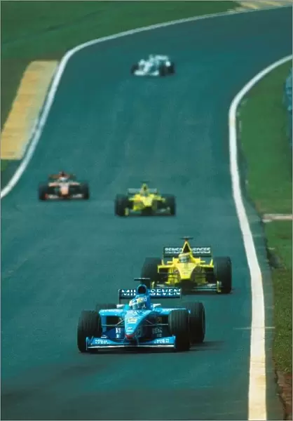 Formula One World Championship: Giancarlo Fisichella Benetton Playlife B200, 2nd place