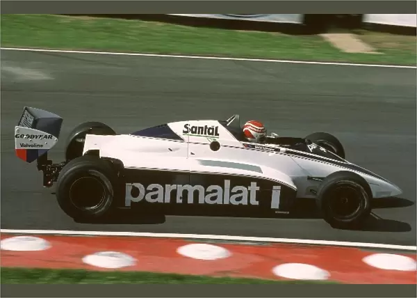 Formula One World Championship: Nelson Piquet Brabham BT50 led for 10 laps before retiring