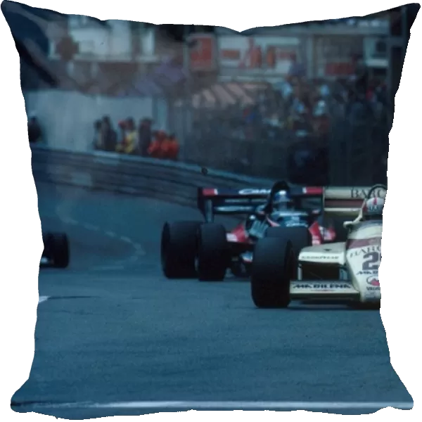 Formula One World Championship: Marc Surer Arrows A6. Collided with Derek Warwick Toleman TG183B on lap 49
