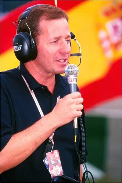 Formula One World Championship: Martin Brundle Former F1 driver now ITV Commentator