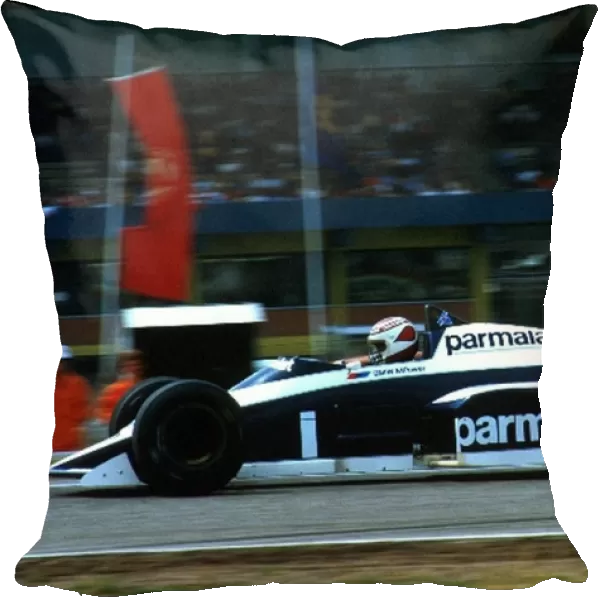 Formula One World Championship: Nelson Piquet retired his Brabham BT53 after qualifying 5th