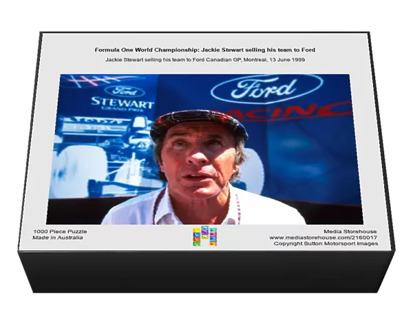 Formula One World Championship: Jackie Stewart selling his team to Ford