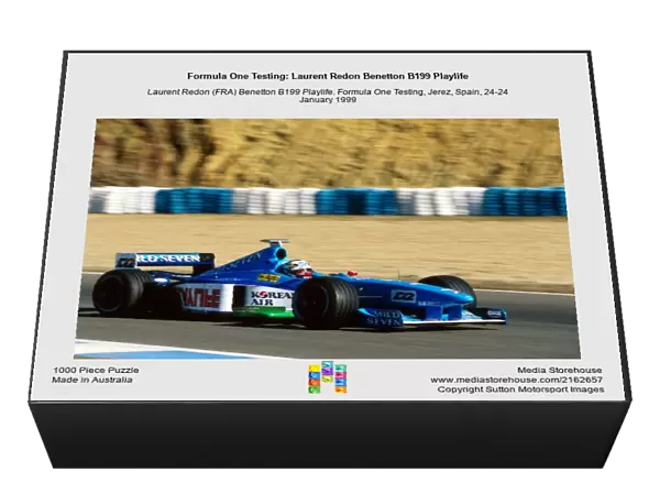Formula One Testing: Laurent Redon Benetton B199 Playlife