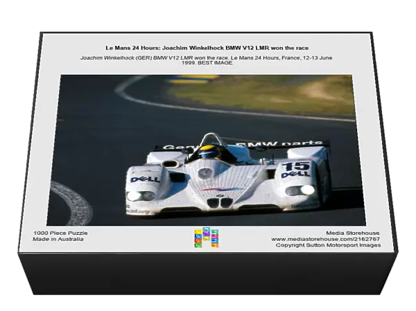 Le Mans 24 Hours: Joachim Winkelhock BMW V12 LMR won the race