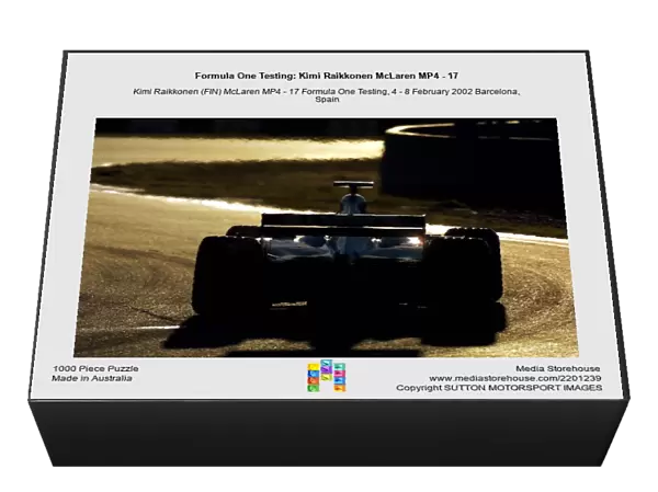 Formula One Testing: Kimi Raikkonen McLaren MP4 - 17