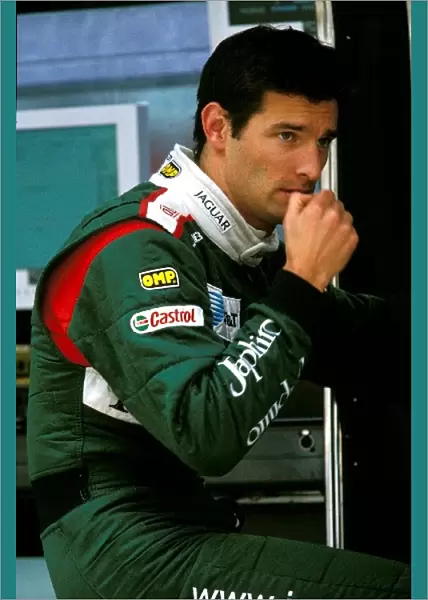 Formula One World Championship: Mark Webber, once again showed that Jaguar could play with the big boys by qualifying in fifth place. Unfortunately